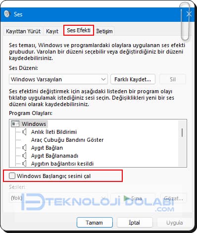 Windows 11 Açılış Sesini Kapatmanın 3 Yolu!