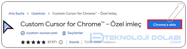 Google Chrome Mouse İmleci Nasıl Değiştirilir?