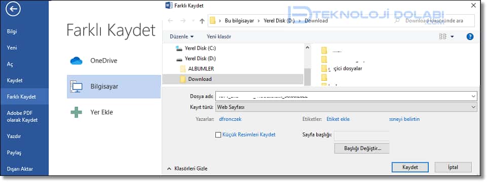 PDF Dosyasını XLSX'e Dönüştürme!