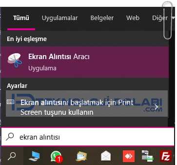 Windows Ekran Alıntısı Aracını Açmanın 4 Yolu!