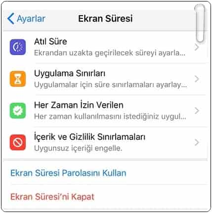 iPhone Ebeveyn Denetimi Nasıl Kaldırılır?