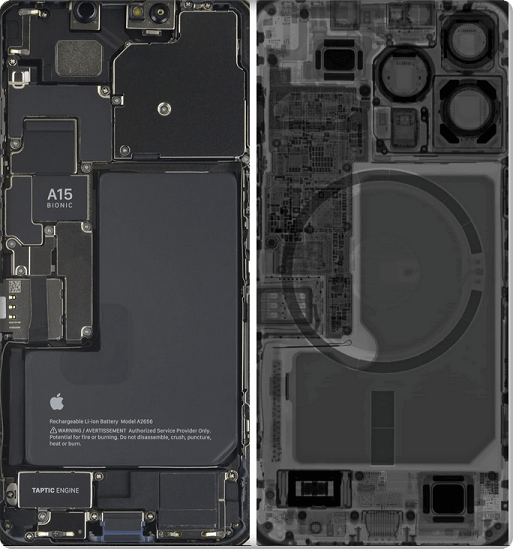 iPhone X-Ray Duvar Kağıtları 