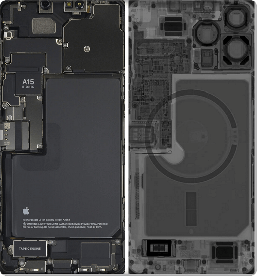 iPhone X-Ray Duvar Kağıtları 