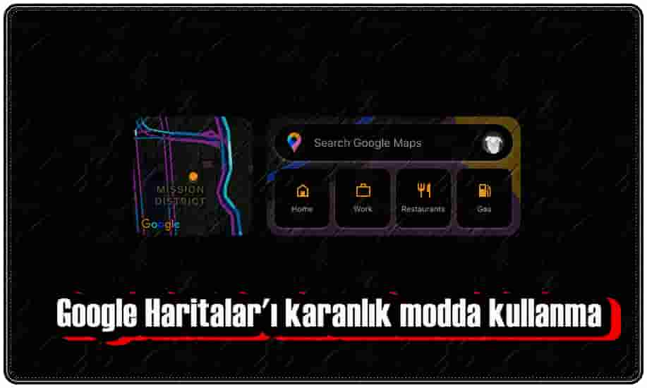 iPhone'da Google Haritalar Karanlık Moda Nasıl Geçilir?