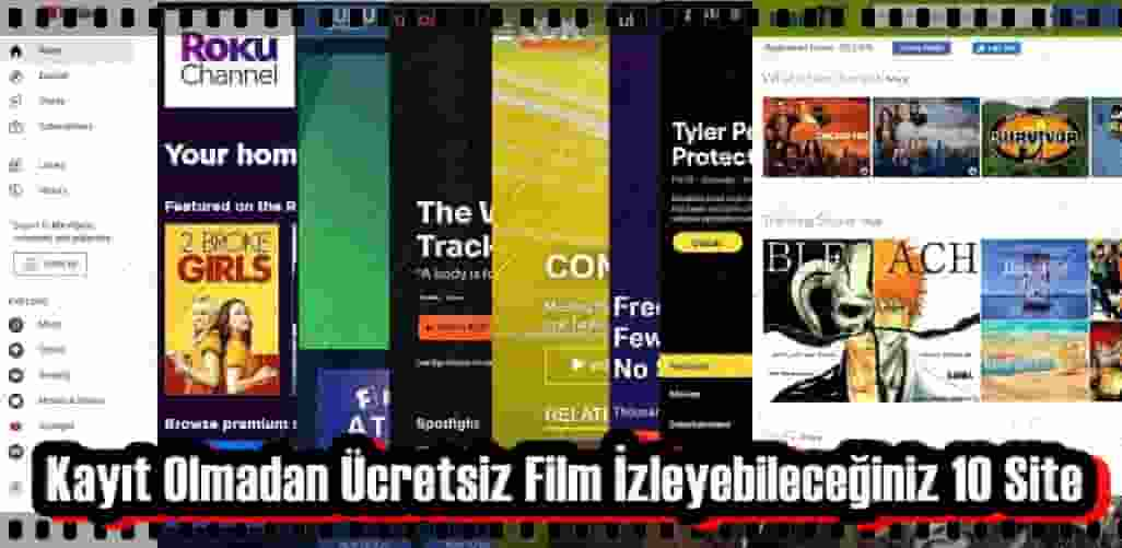 Kayıt Olmadan Ücretsiz Film İzleyebileceğiniz 10 Site