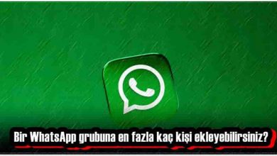 Bir WhatsApp Grubuna En Fazla Kaç Kişi Ekleyebilirsiniz?