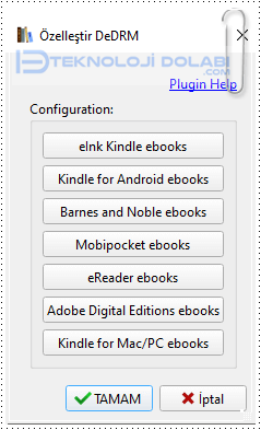e-Kitap DRM Korumasını Kaldırma 