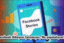 Facebook Hikayesi Çalışmıyor, Ne yapmalıyım?