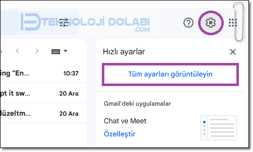 Gmail Hesabındaki Okunmamış E-postalar Nasıl Bulunur?