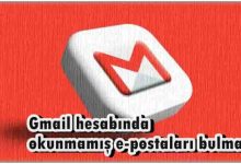 Gmail Hesabındaki Okunmamış E-postalar Nasıl Bulunur?