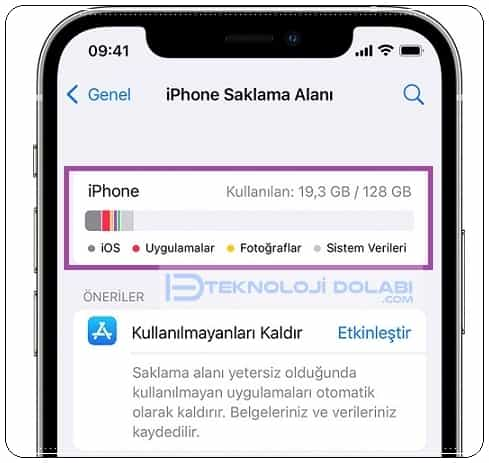 iPhone Diğer Sistem Verileri Nasıl Silinir?