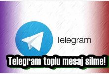 Telegram Toplu Mesaj Silme!