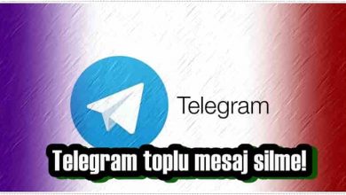 Telegram Toplu Mesaj Silme!