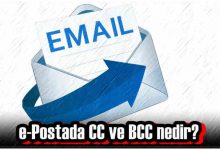 e-Postada CC ve BCC Ne Anlama Geliyor?