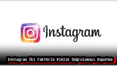 Instagram İki Faktörlü Kimlik Doğrulamayı Kapatma