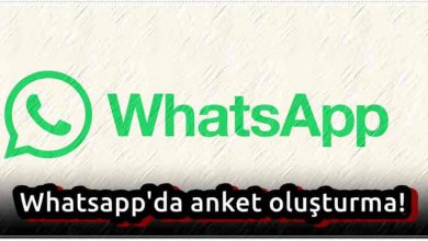 3 Adımda Whatsapp Anket Oluşturma!
