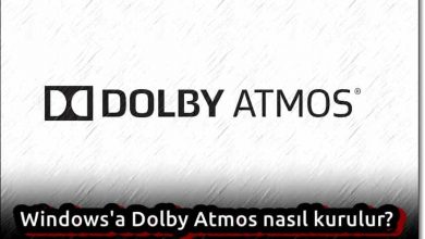 Windows'a Dolby Atmos Nasıl Kurulur?