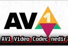 AV1 Video Codec Nedir?