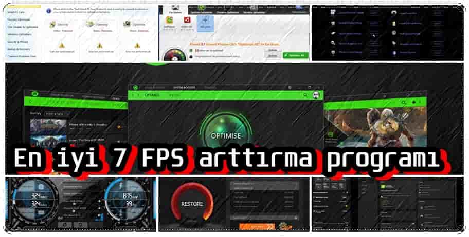 En iyi 7 FPS arttırma programı