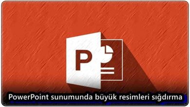 PowerPoint Sunumunda Büyük Resimleri Sığdırma!