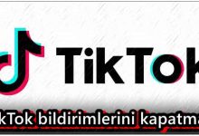 TikTok Bildirimlerini Kapatma!