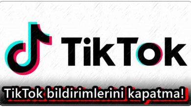 TikTok Bildirimlerini Kapatma!