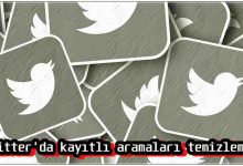 2 Adımda Twitter'da Kayıtlı Aramaları Temizleme!