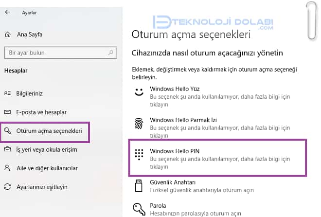 Windows Pinini Değiştirmenin 2 Yolu!