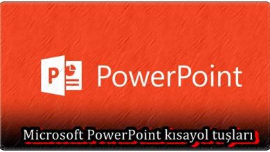 Microsoft PowerPoint Kısayol Tuşları