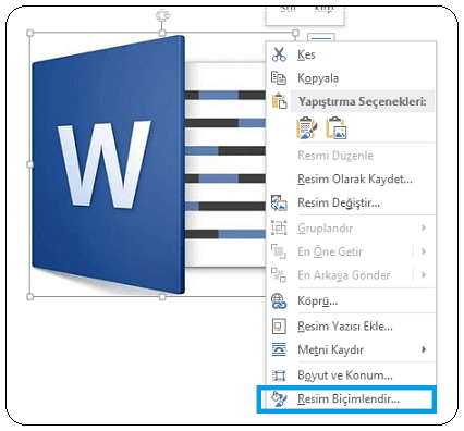 Word'de Resmi Aynalama Nasıl Yapılır?