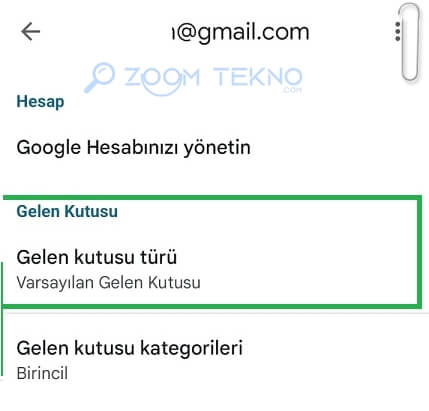 Gmail'de okunmamış mailleri görme