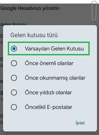 Gmail'de okunmamış mailleri görme