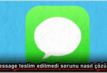 iMessage Teslim Edilmedi Sorununu Çözme