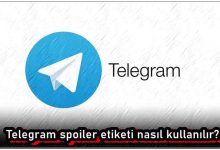 Telegram Spoiler Etiketi Nasıl Kullanılır?