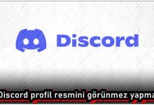 Discord Profil Resmini Görünmez Nasıl Yapabilirim?