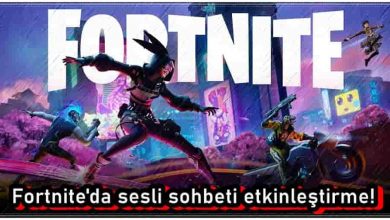 Fortnite Sesli Sohbet Nasıl Açılır?