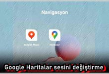 Google Haritalar Sesini Değiştirme