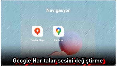 Google Haritalar Sesini Değiştirme