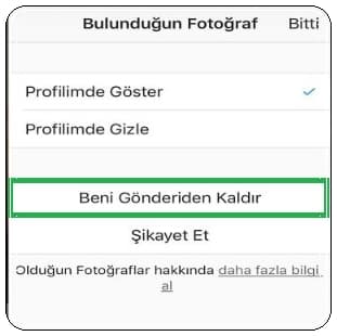 Instagram'da Etiketlendiğim Fotoğrafı Nasıl Gizlerim?