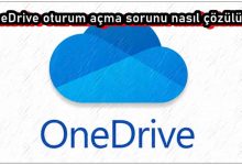 OneDrive'da Oturum Açamıyor musunuz?