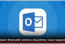 4 Adımda Outlook Otomatik Kelime Düzeltmeyi Kapatma!