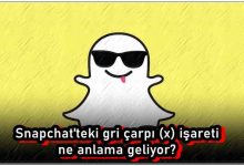 Snapchat Çarpı İşareti Ne Anlama Gelir?