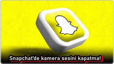 Snapchat Kamera Sesi Nasıl Kapatılır?