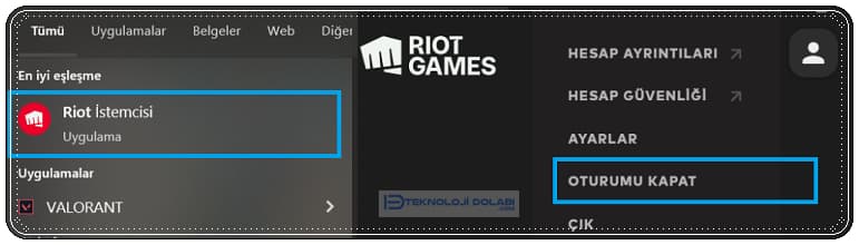 Valorant'tan Çıkış Nasıl Yapılır?