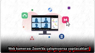 Web Kamerası Zoom'da Çalışmıyor mu?