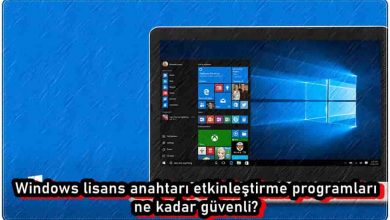 Windows Lisans Anahtarı Etkinleştirme Programları Güvenli mi?