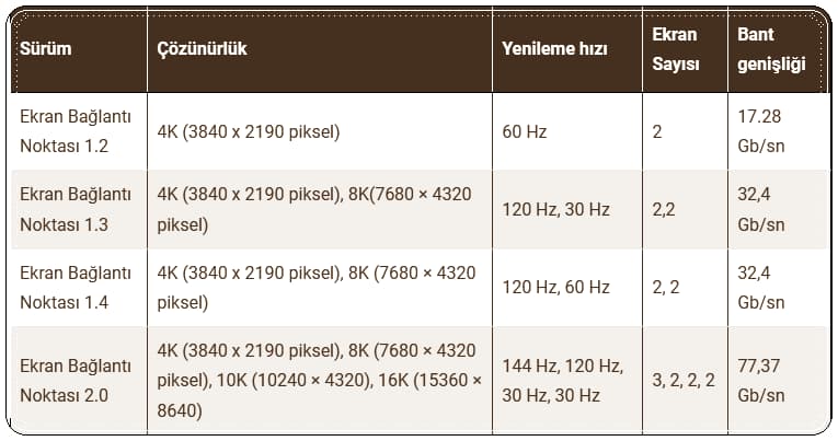 HDMI mı DisplayPort mu? Oyun için En İyi Konektör Hangisi?