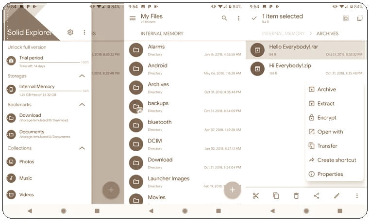 Android Telefonda RAR Dosyası Açmak İçin En İyi 8 Uygulama