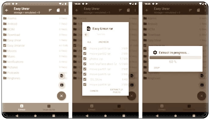 Android Telefonda RAR Dosyası Açmak İçin En İyi 8 Uygulama