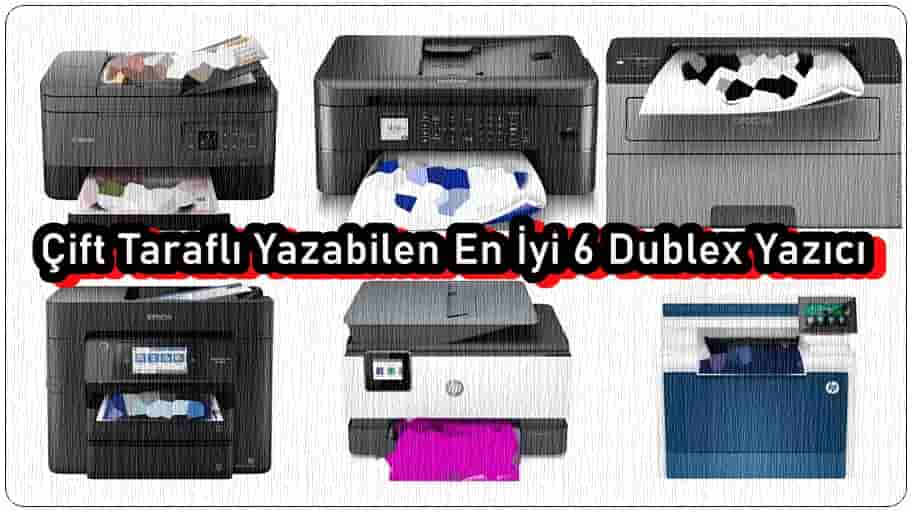 Çift Taraflı Yazabilen En İyi 6 Dublex Yazıcı